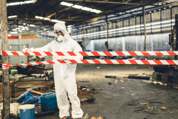 Professional Drug Lab Cleanup technician working in Wilmont, MN